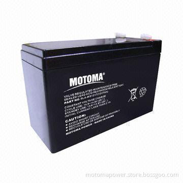 12V 7Ah UPS Battery, Suitable for Computer, with Low Self-discharge and Good Leak-proof Construction